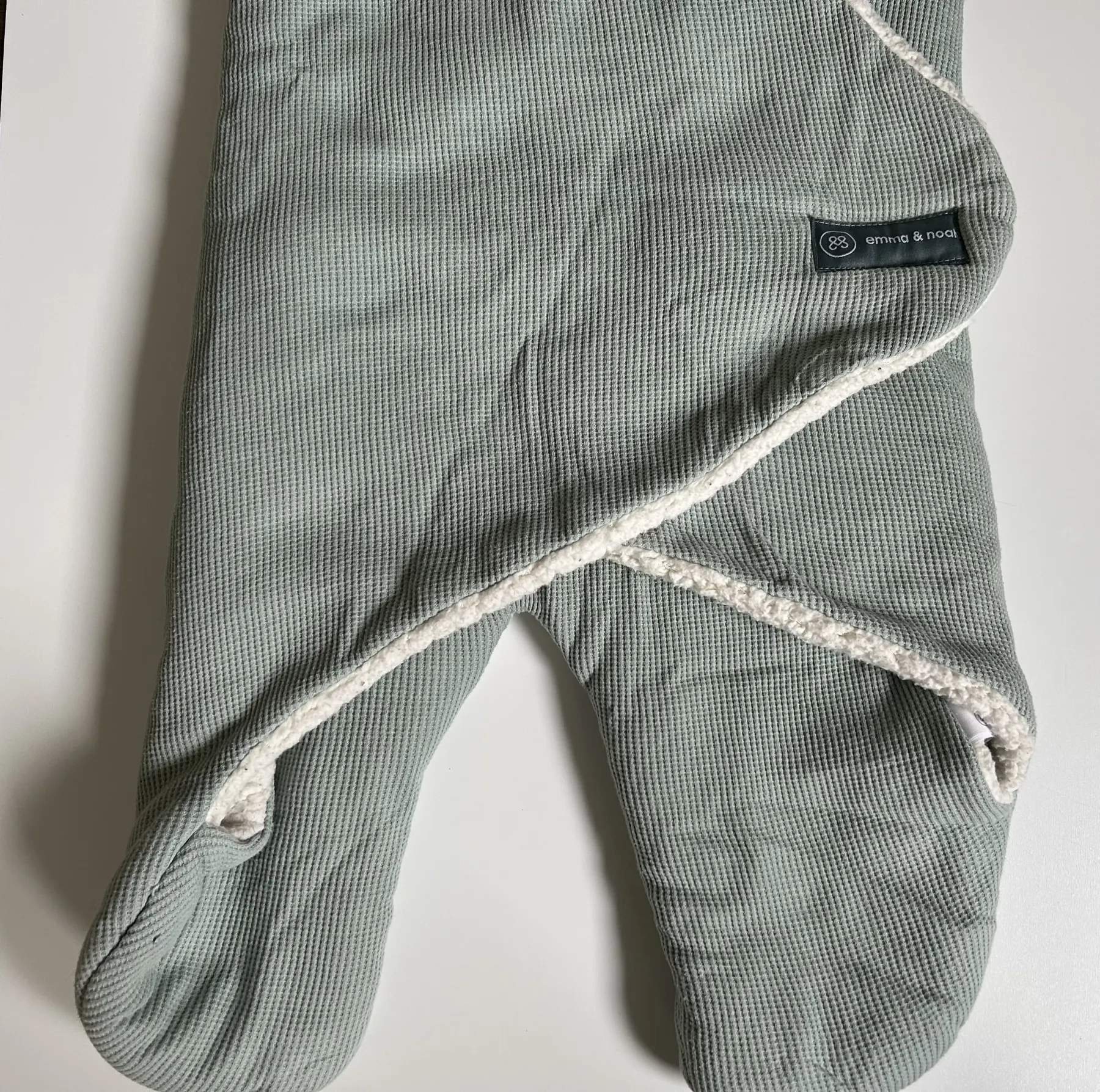 Einschlagdecke Emma&Noah mintgrün 90cm