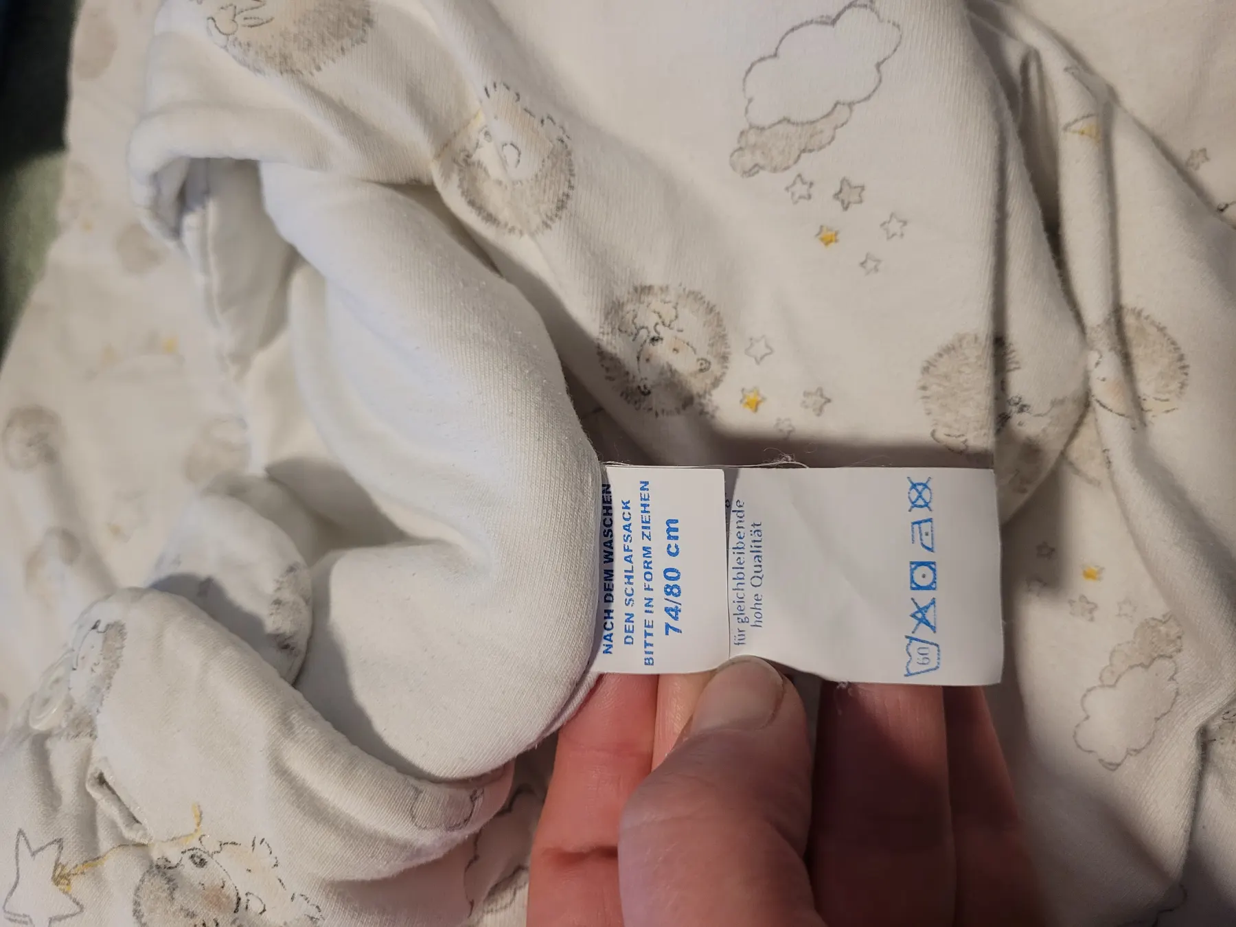 Alvi Schlafsack Igelmotiv