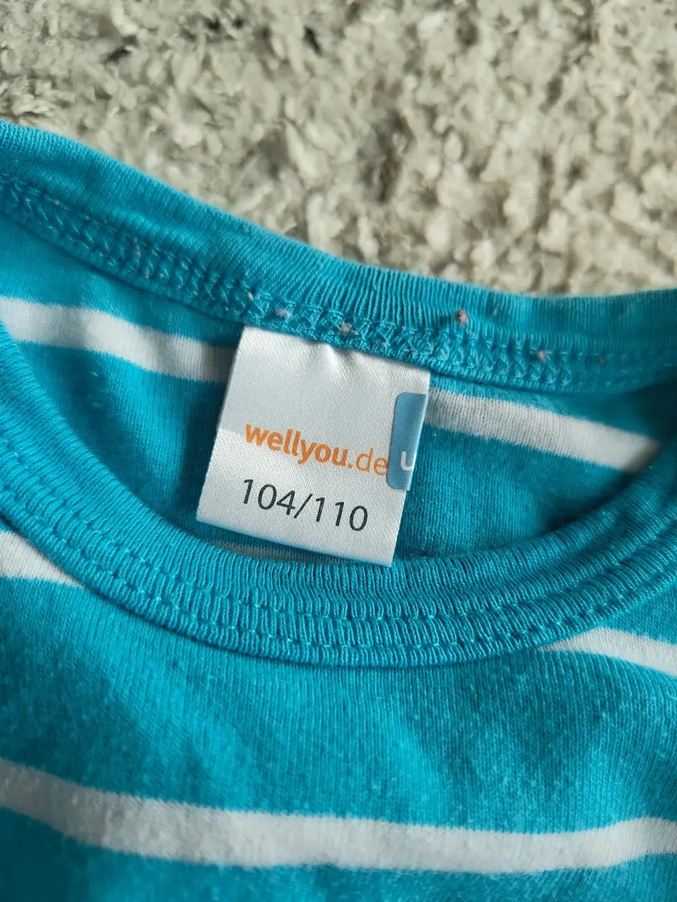 Kurzarm Body Größe 104/110 wellyou