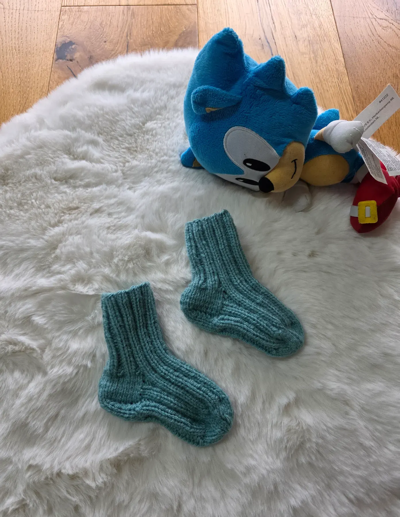 Stricksocken Baby Neu