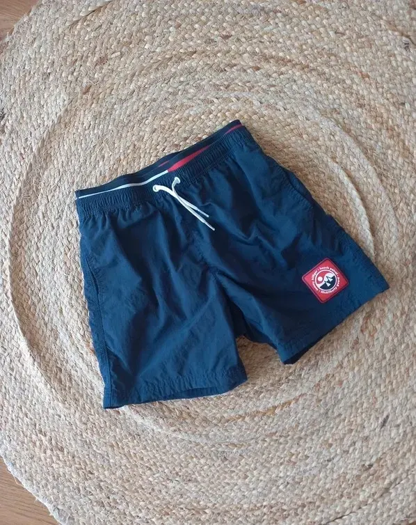Tommy Hilfiger Badehose Gr 134/140 Junge, Badeshorts, Shorts, navy, Sommer, Bademode