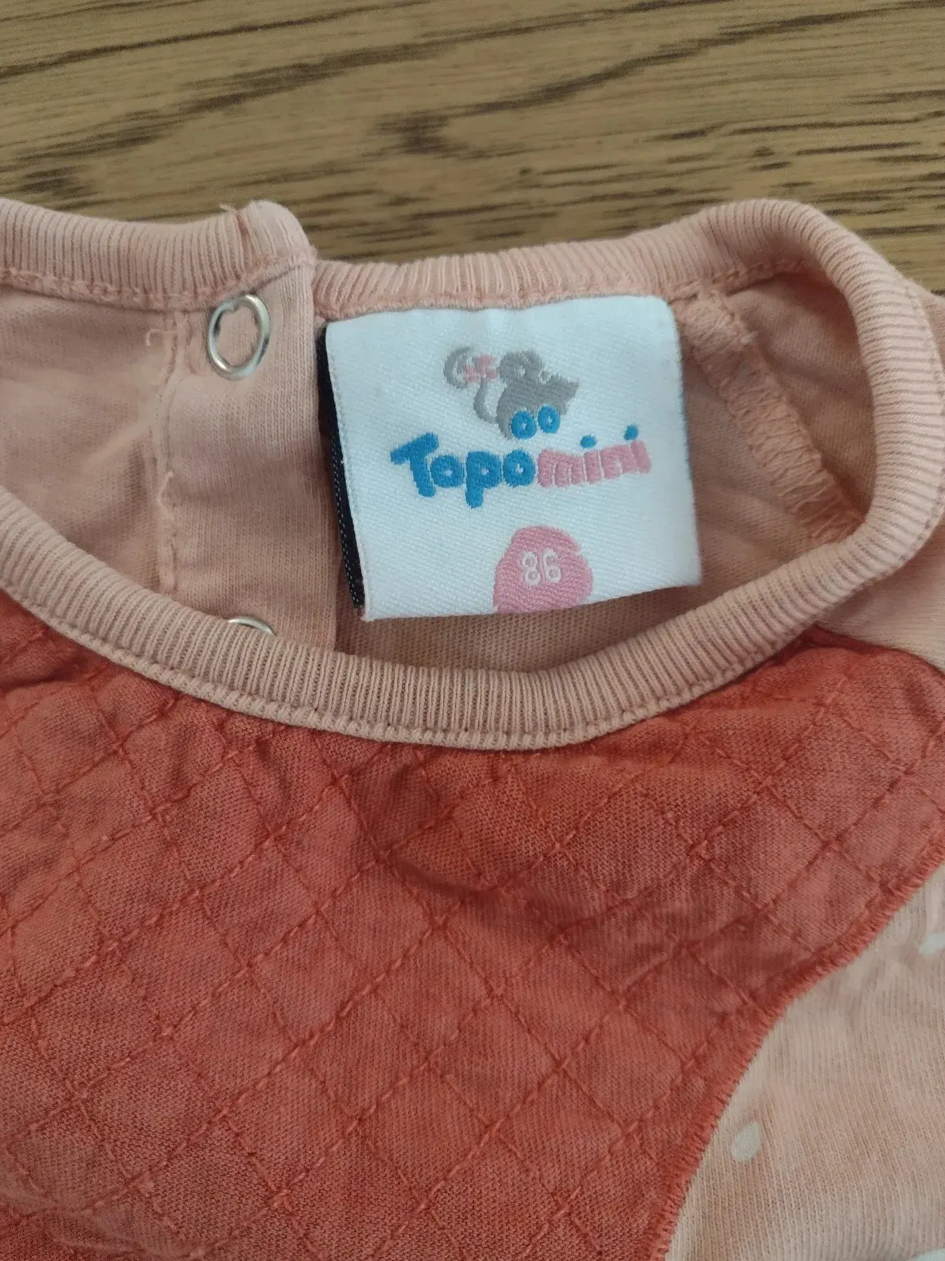 Langarmshirt/Longsleeve orange Fuchs 86 Topomini