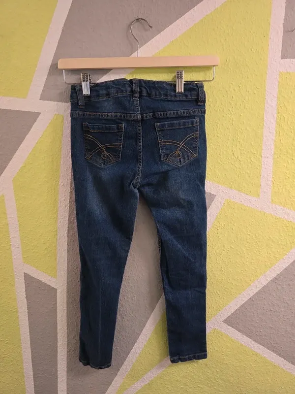 Jeans Y.F.K Pailletten Gr. 146