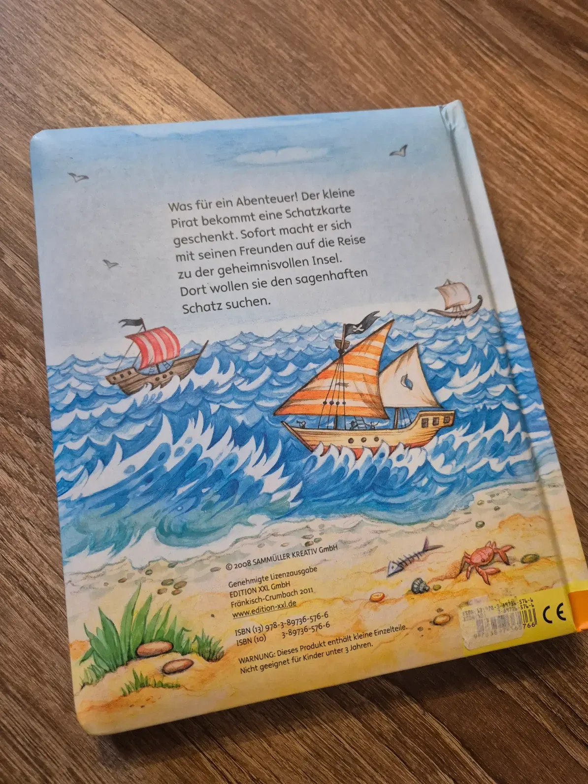 Puzzlebuch "Der kleine Pirat", 5 Puzzles
