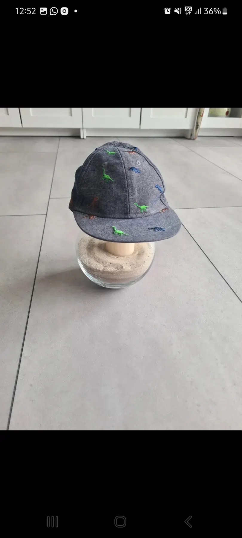 Capi Cap Sonnenhut von Pusblu Größe 48/49