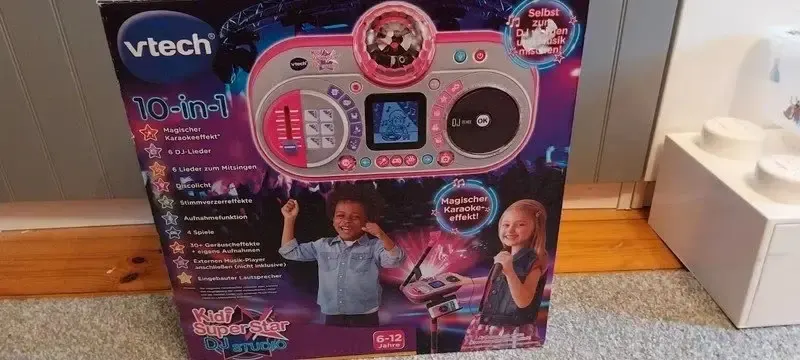 VTech Kidi SuperStar DJ Studio – mit Mikrofon & Lichteffekten