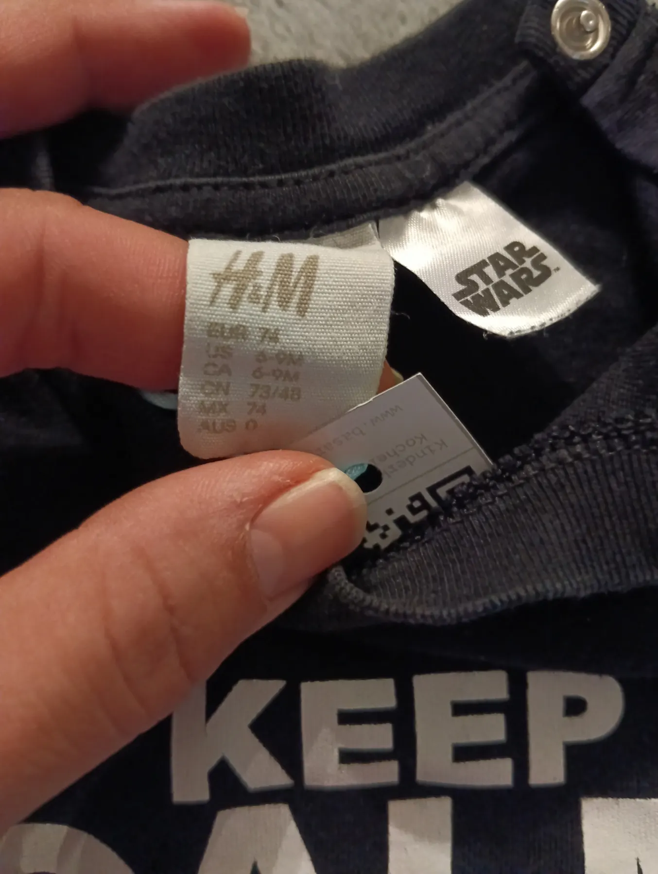 kurzes T-Shirt (H&M) Star Wars