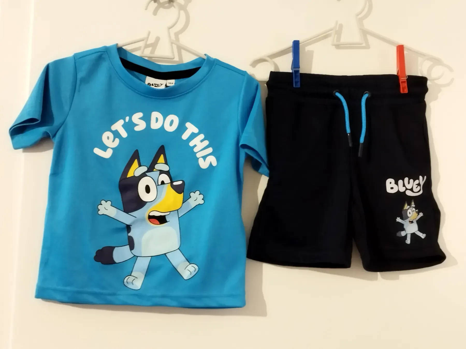 Trikotset Bluey Größe 104