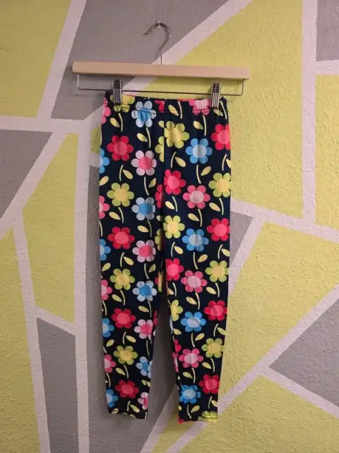 Leggings Blumen Gr. 150