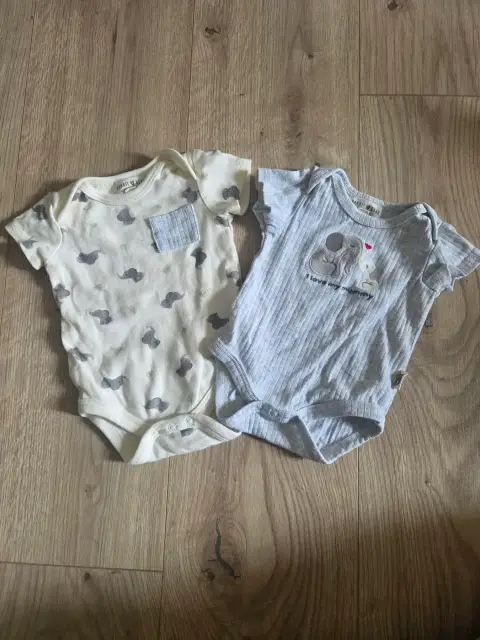 Elefanten Mommy Kurarm Bodys