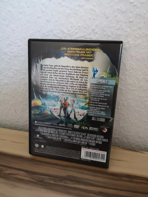 DVD - Die Reise zum Mittelpunkt der Erde