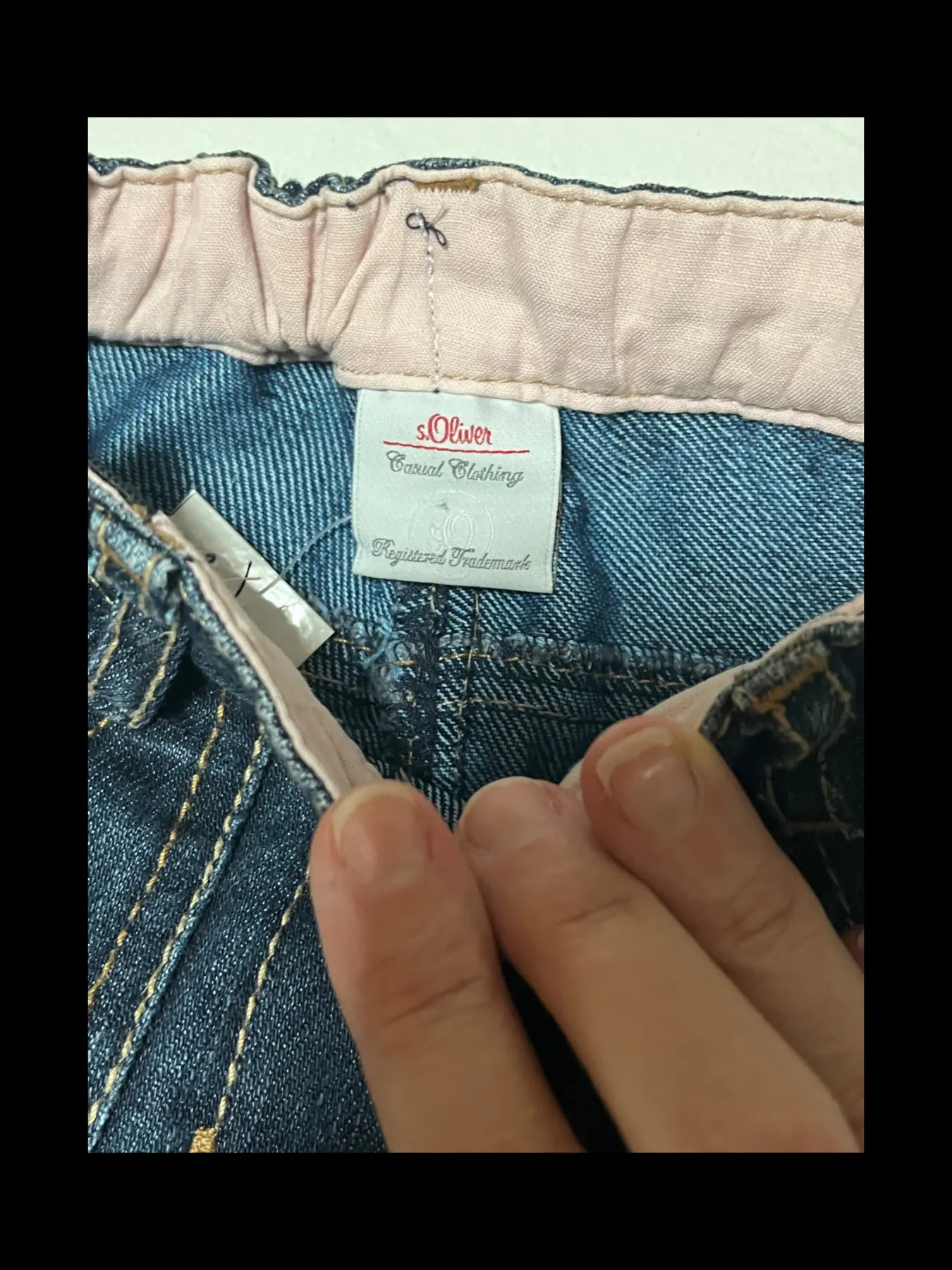 Jeanshose Gr. 62 von s.Oliver