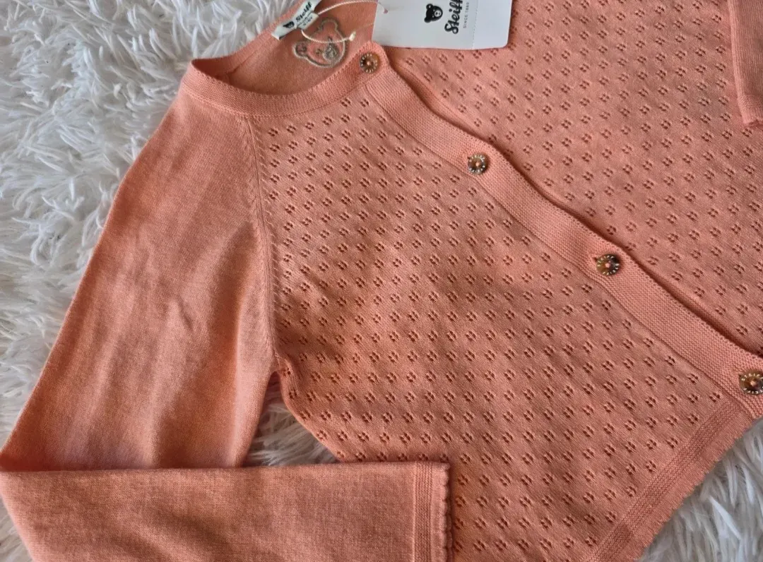Steiff Strickjacke 116 rosa