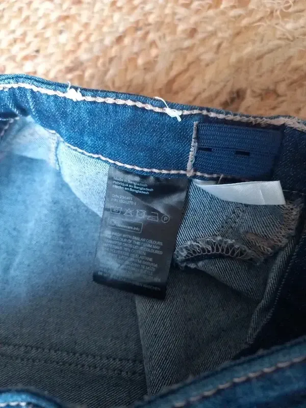 H&M Skinny Jeans Gr 152 Mädchen, Hose, navy, neu, Frühling, Herbst