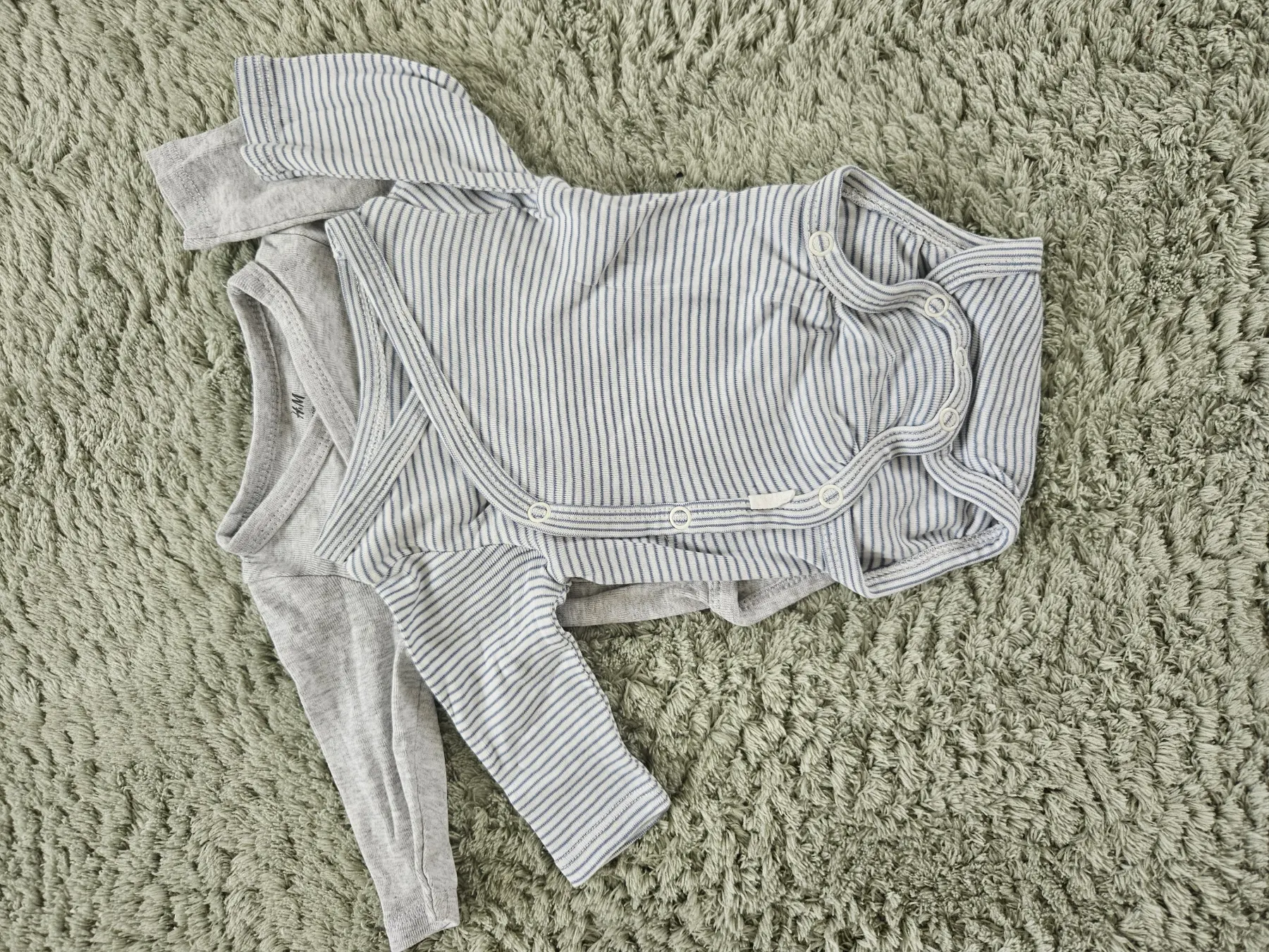 3er Set Langarm-Wickelbodys – Neu nur gewaschen – Gr. 50