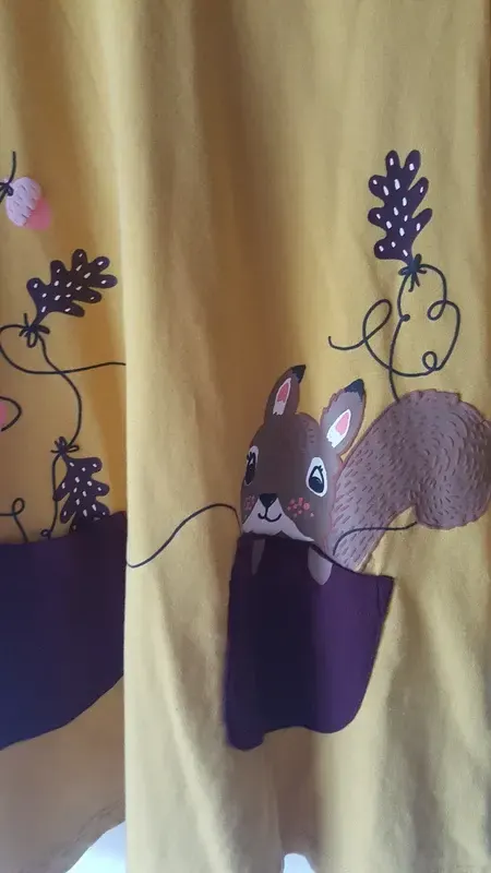 LINDEX Zuckersüßes Mädchen Eichhörnchen Set