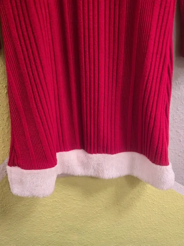 Kleid rot weiß Gr. 11-12Y