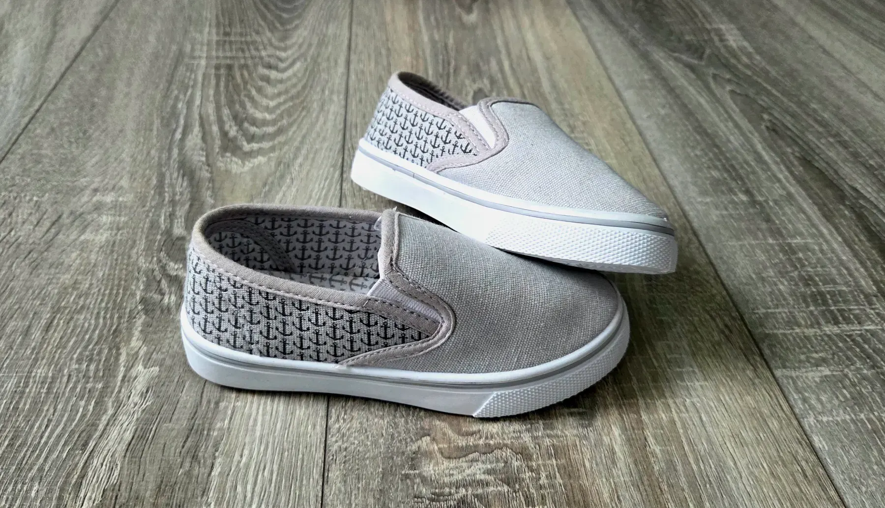 Canvas Slipper/ Sneaker Junge OMS! Neu Gr. 28 mit Ankern