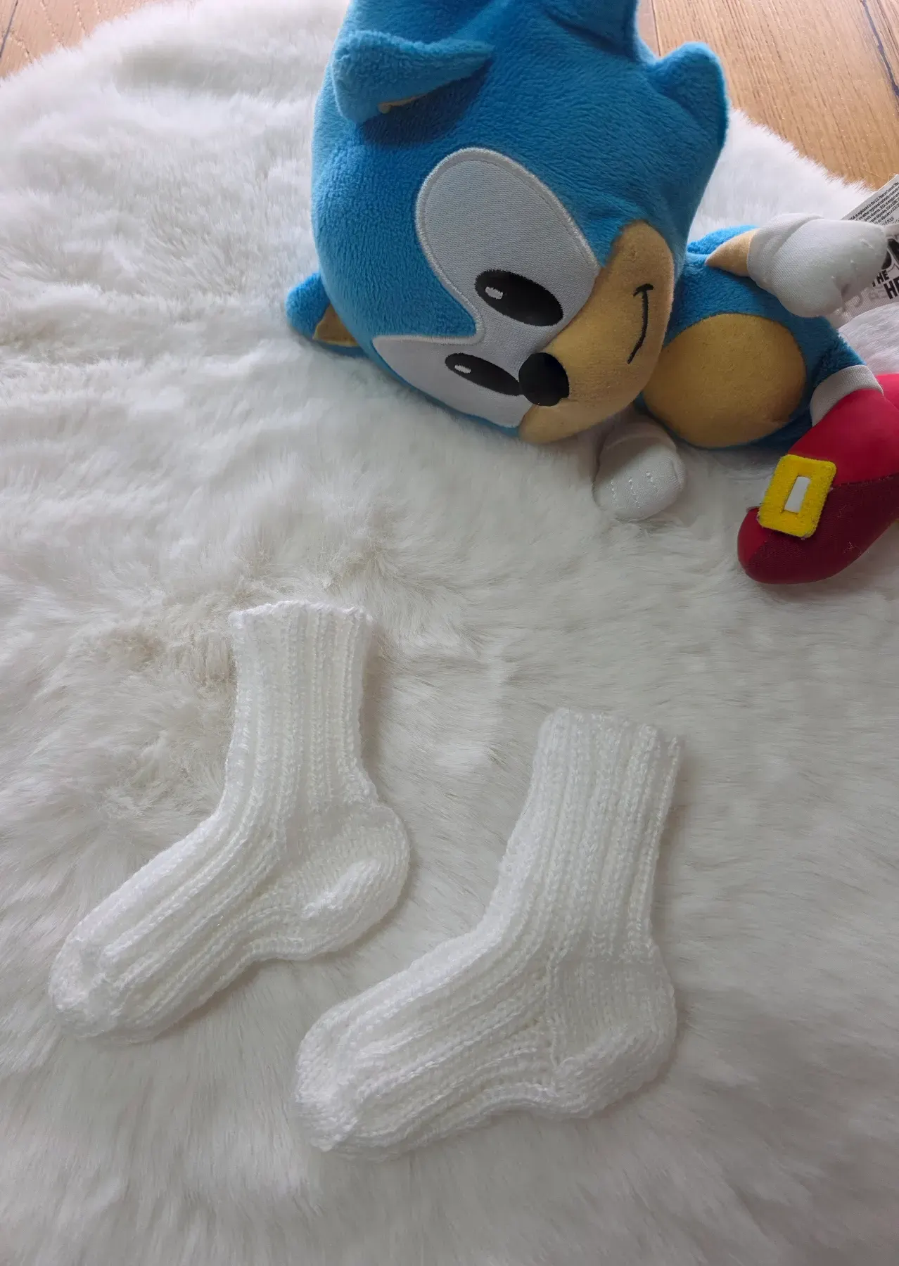 Stricksocken Baby Neu