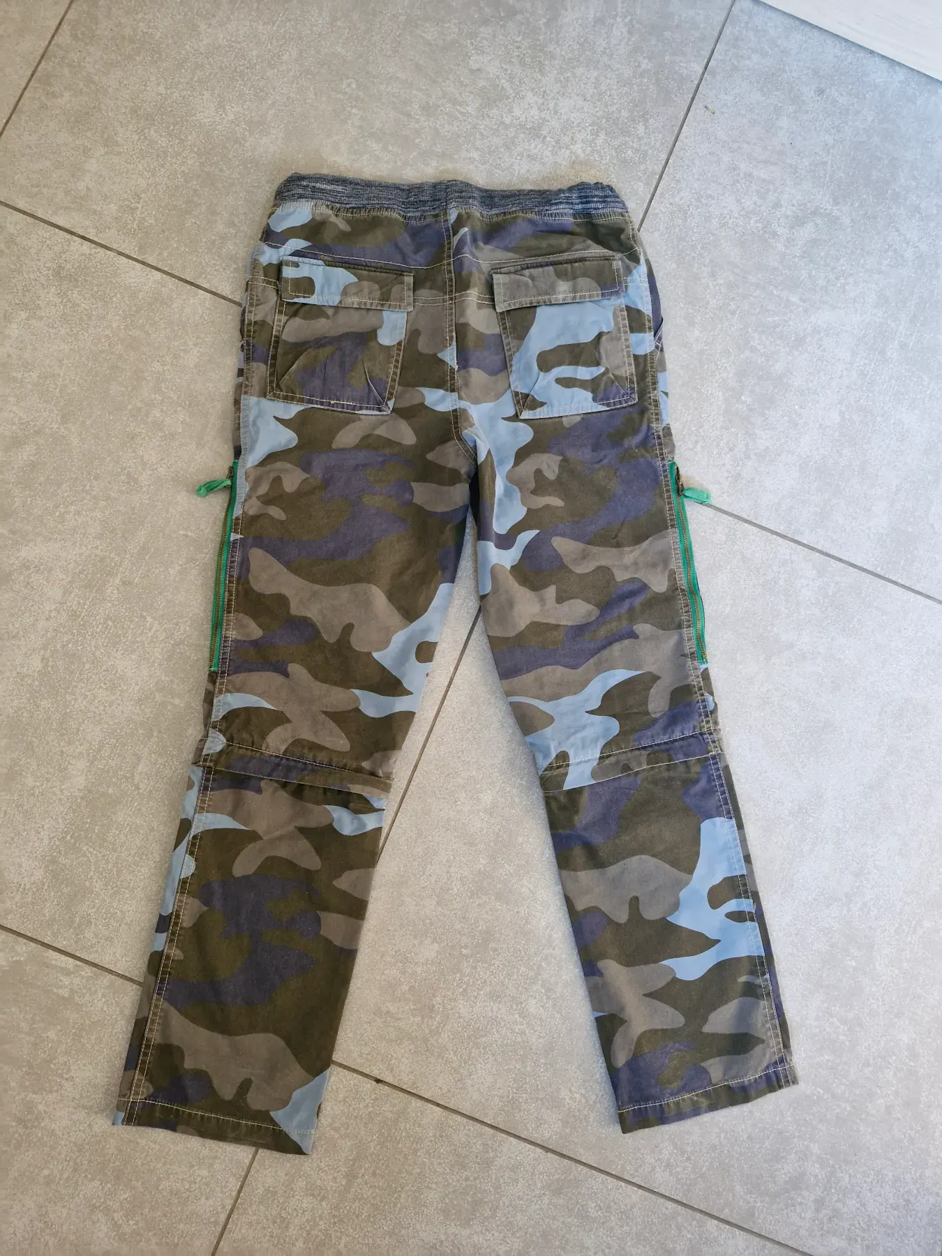 Mini Boden UK Mode verkürzbare Techno Zip Hose 146