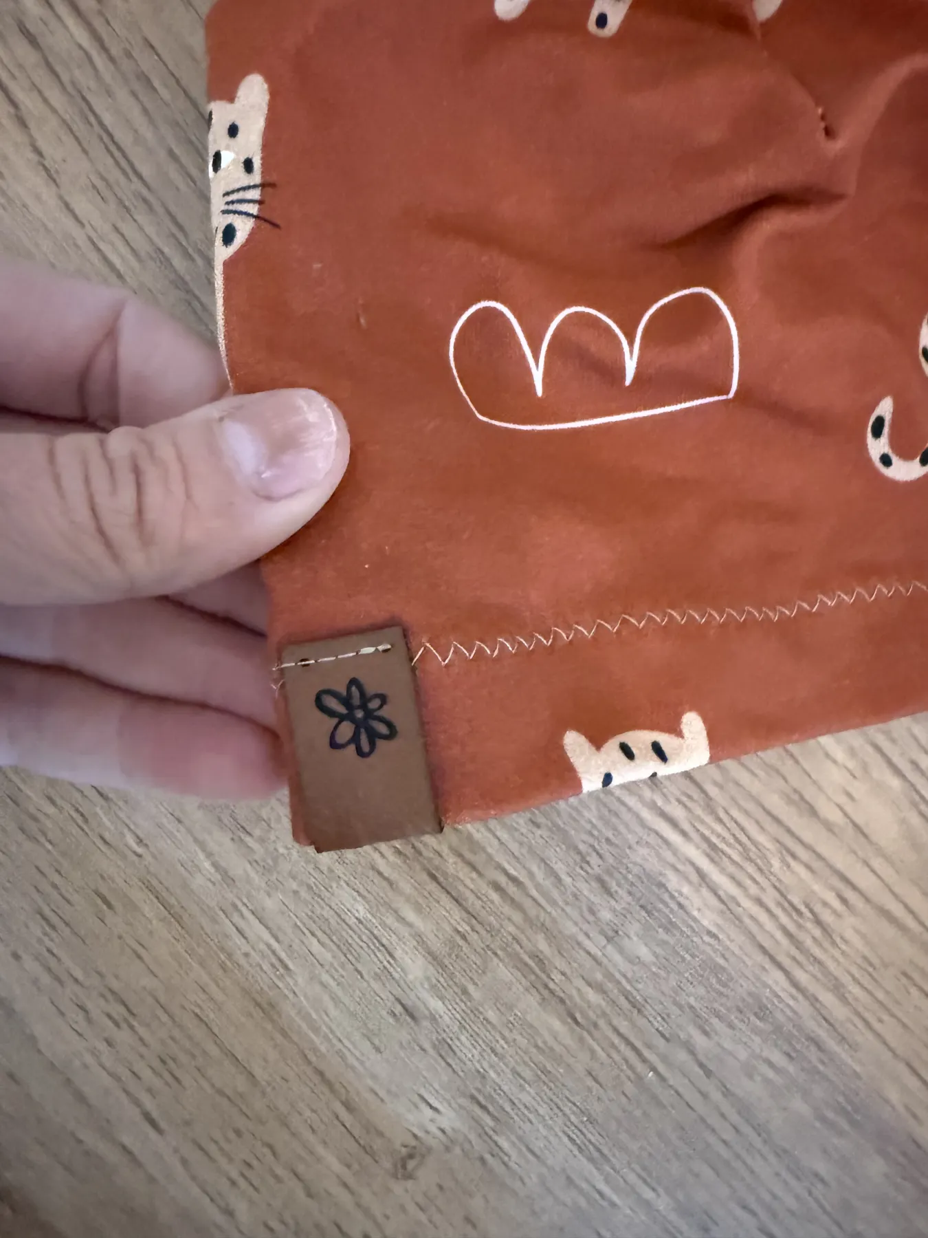 Handmade Frühlingsmütze Gepard