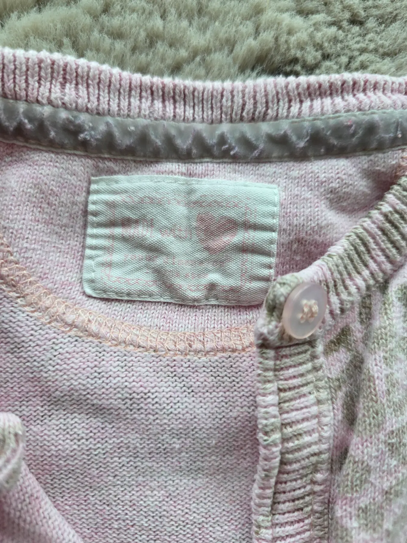 Strickjacke 12 bis 18 Monate.