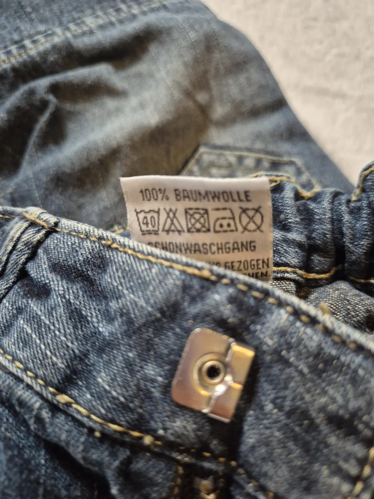 Jeanshose Jeans, Papagino, Jungen, Größe 80