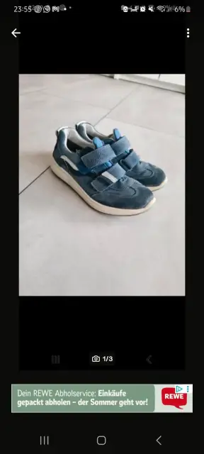 Sneaker Halbschuh von Superfit Größe 33