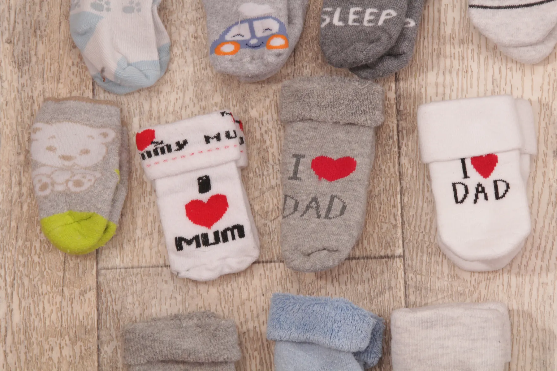 11x Socken Newborn Baby