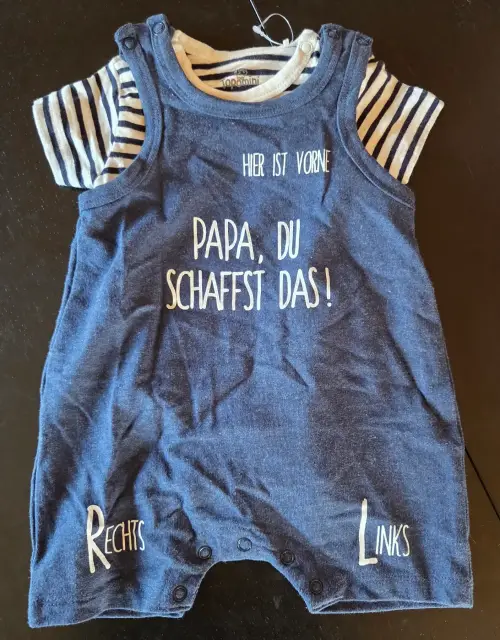 Witziges Baby-Set für - Anfänger-Papas – Gr. 56
