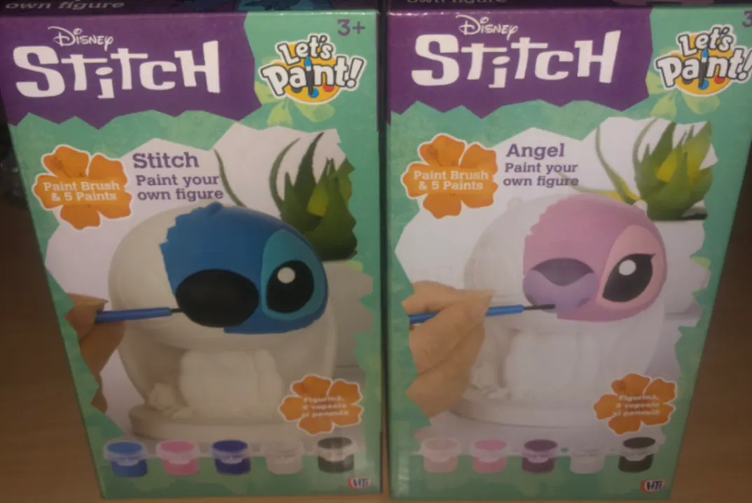 disney stitch & angel figur