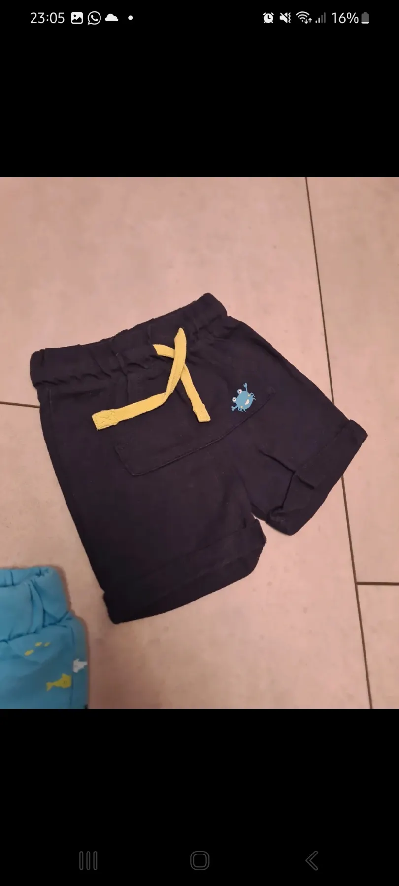 Hosen Set kurz Größe 62 von Topomini