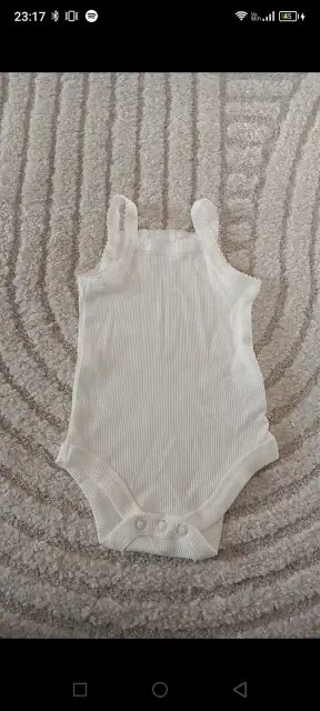 Rippstrick Body von Lilly & Dan | Gr 62/68