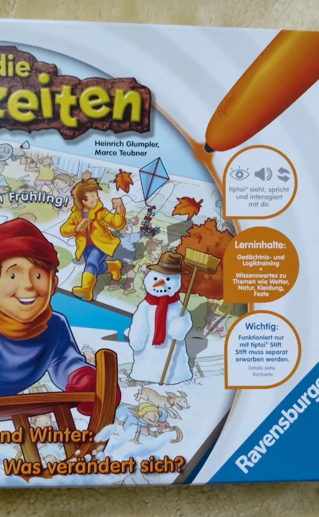 Tiptoi Spiel 🖍️"Reise durch die Jahreszeiten"