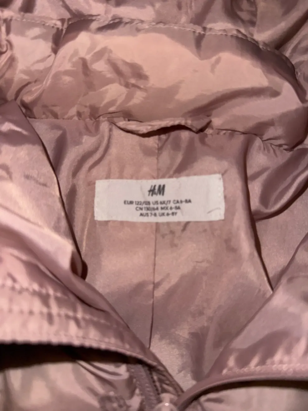 H&M Steppjacke 122 128