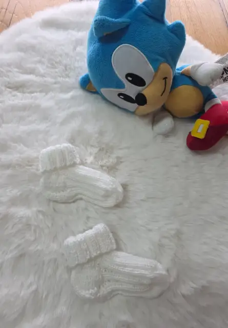 Stricksocken Baby Neu