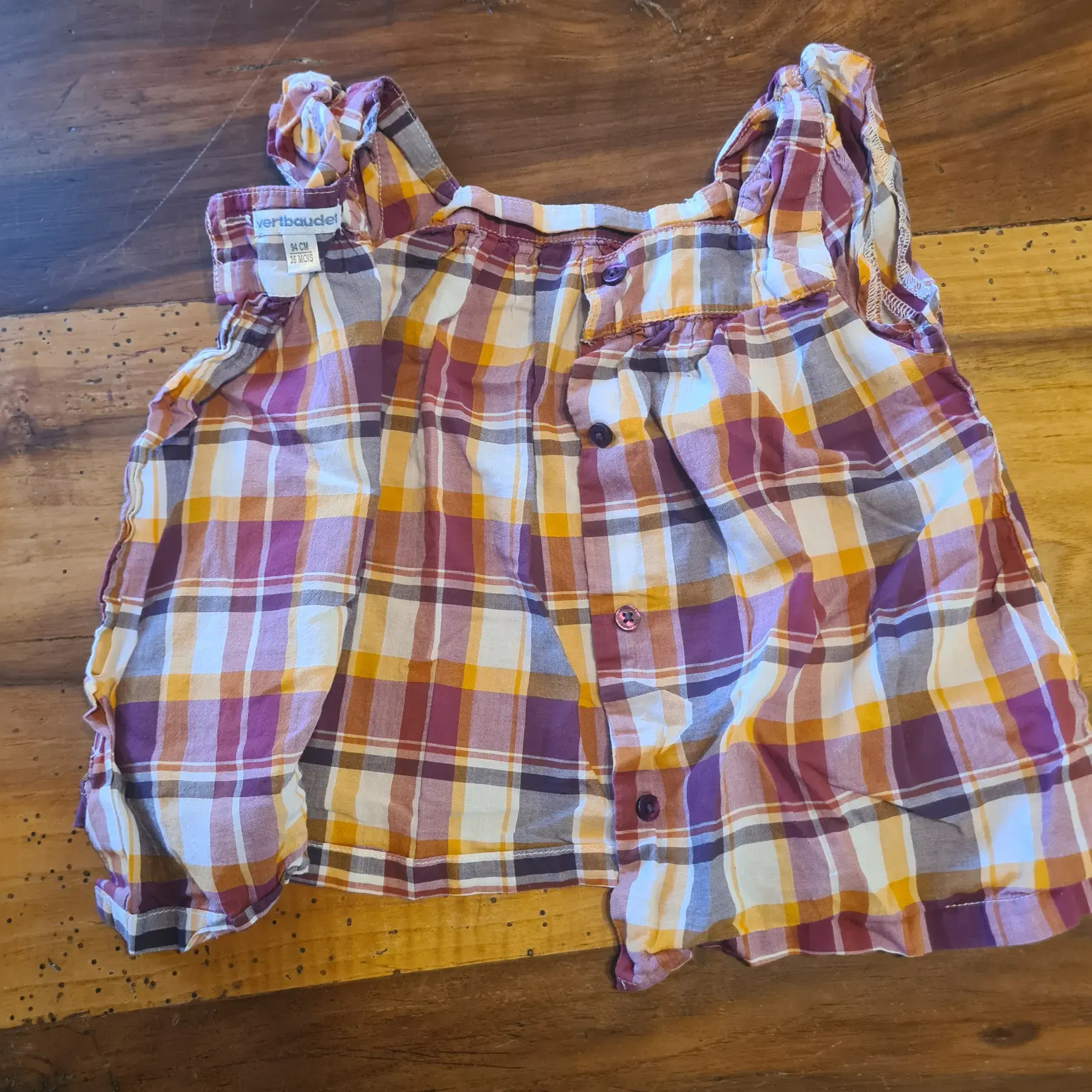 vertbaudet bluse