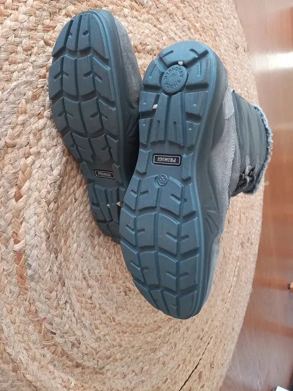 Primigi Winterstiefel Gr 38, Schneestiefel, Mädchen, Goretex, grau, Winter, gefütterte Stiefel