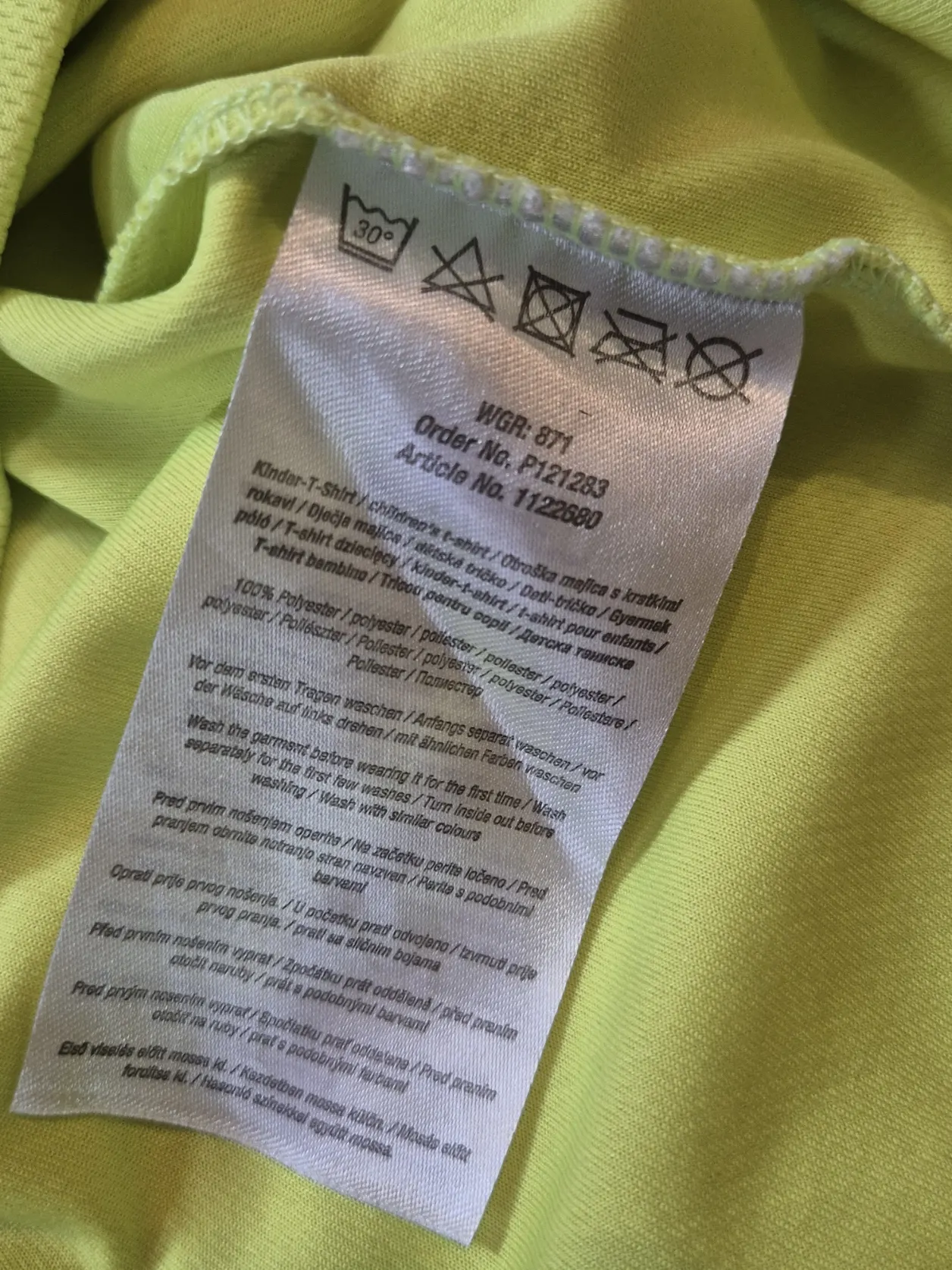T-Shirt Sportshirt, Jungen, Kik, Größe 158/164