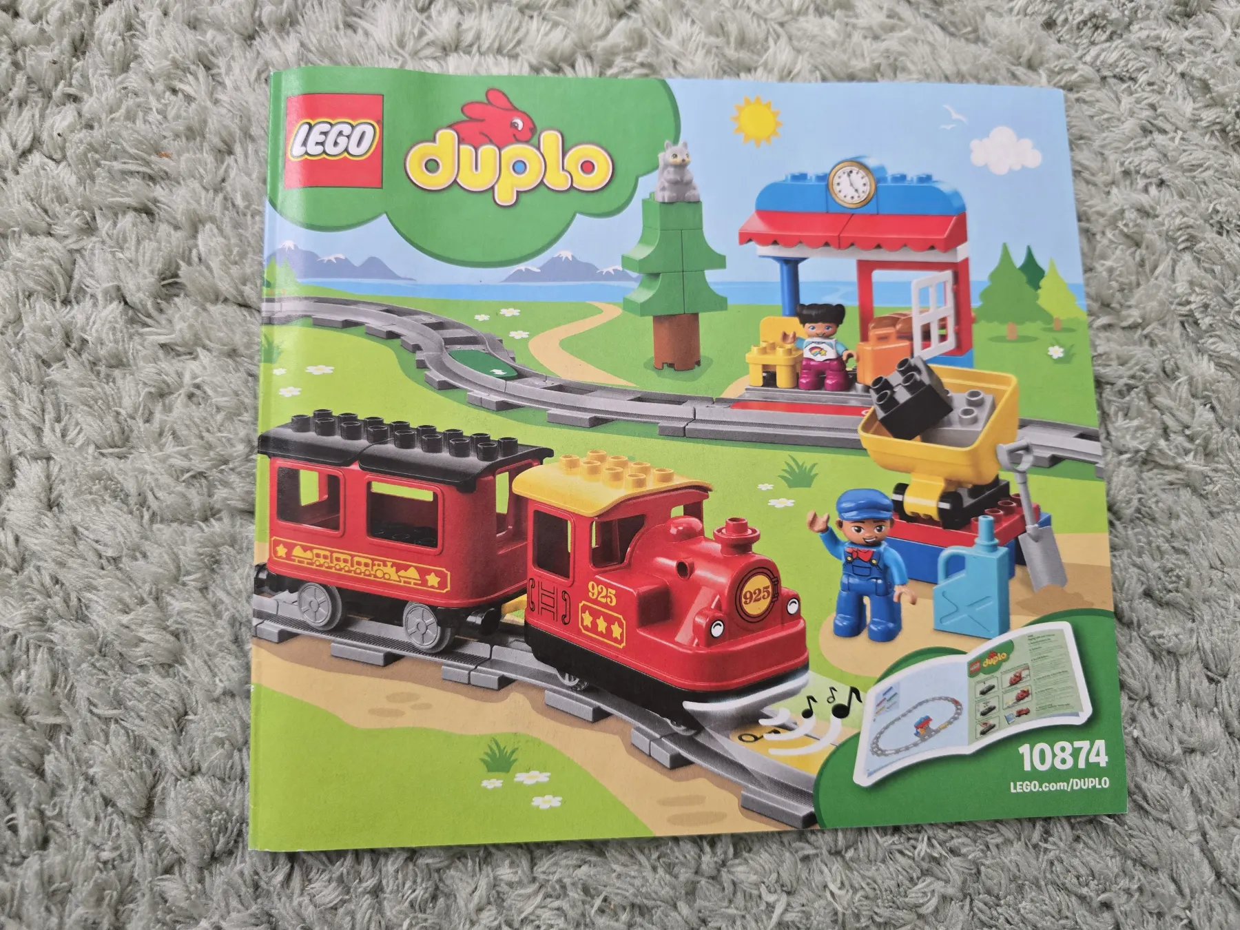 Lego Duplo Set 10874 Dampfeisenbahn