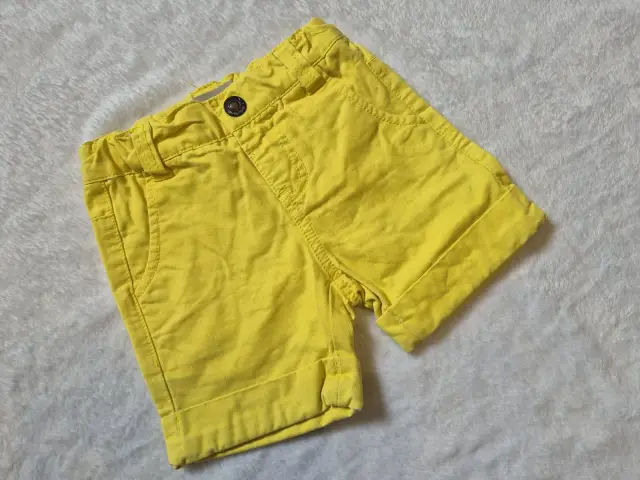 kurze Hose, gelb, name it, Größe 80