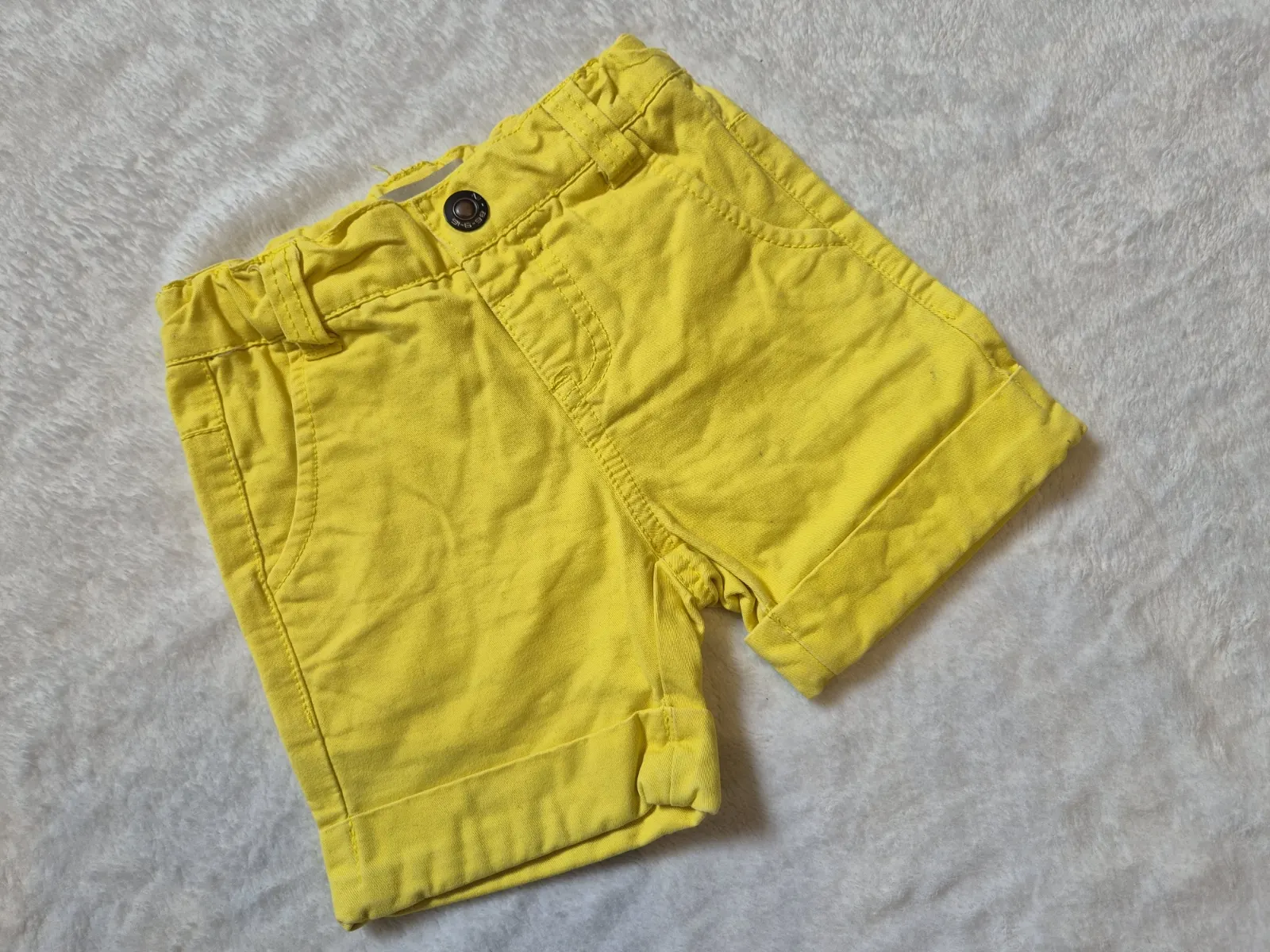 kurze Hose, gelb, name it, Größe 80