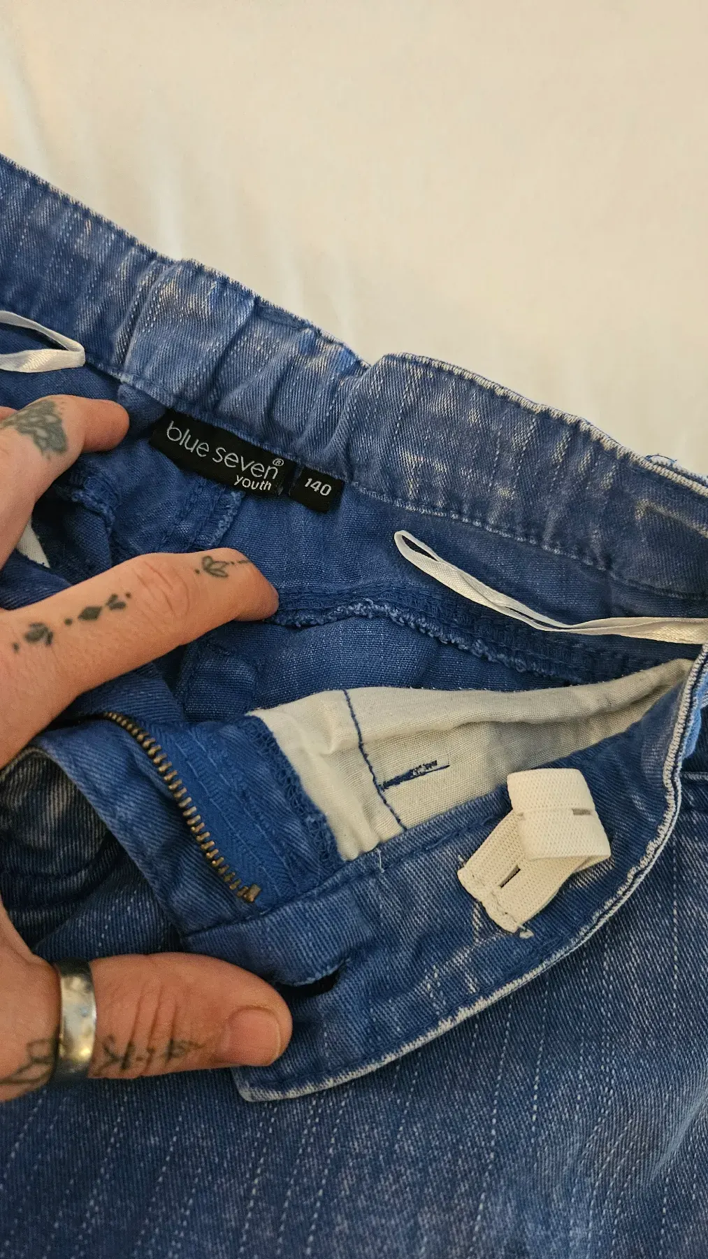 Jeanshose, blue seven, 140