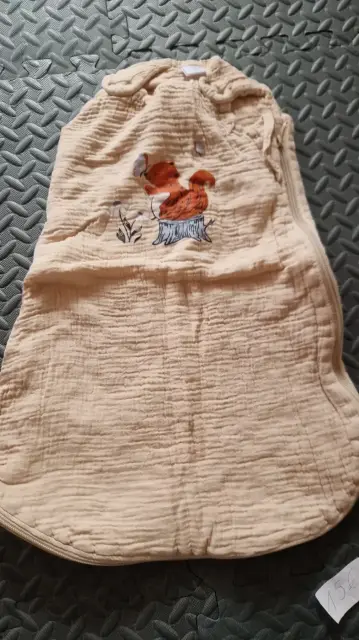 Schlagsack mit Reisverschluss an der Seite