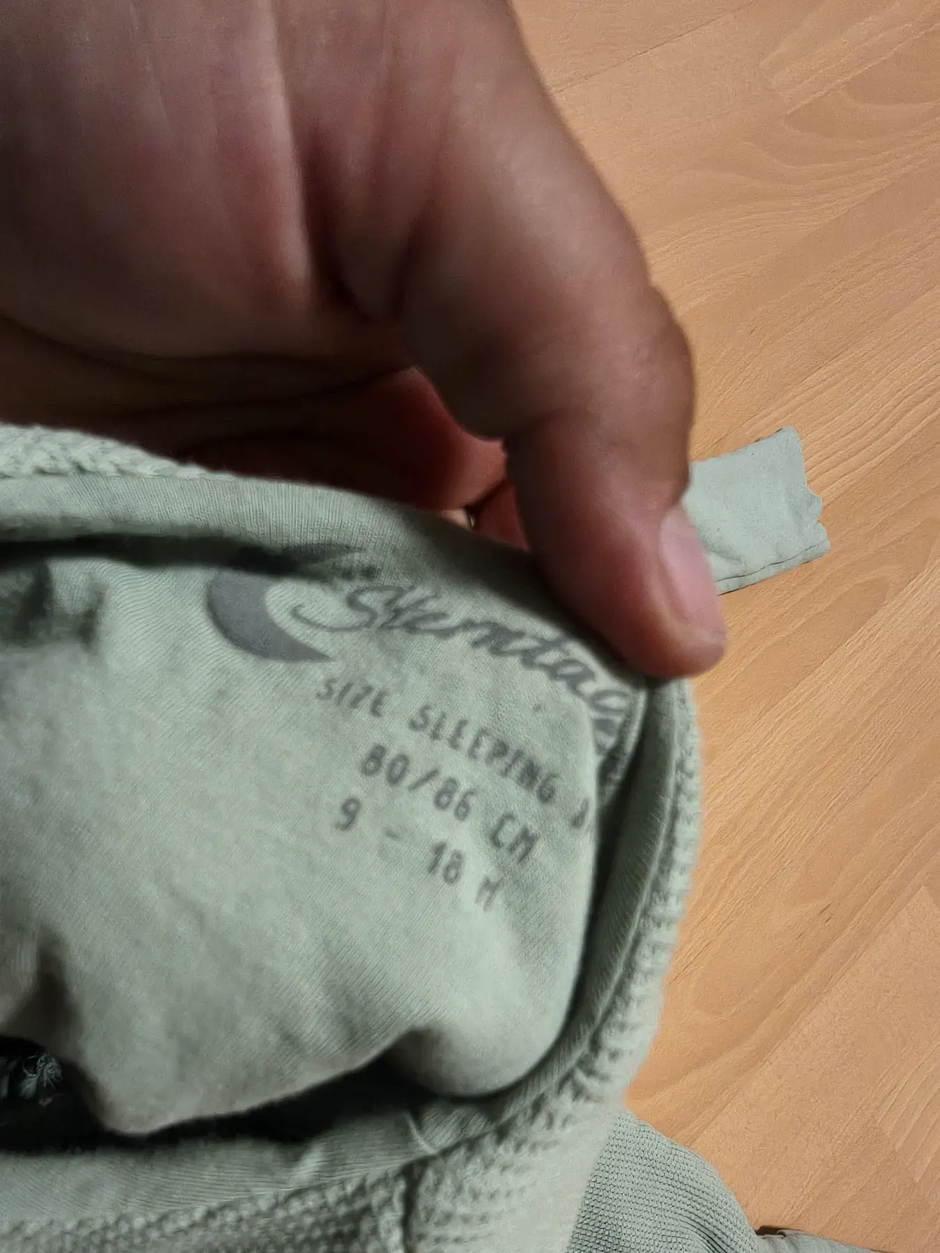 schlafsack 2,5 TOG 80/86