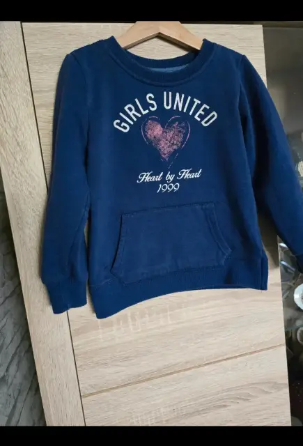 Mädchen Sweatshirt Größe 110/116
