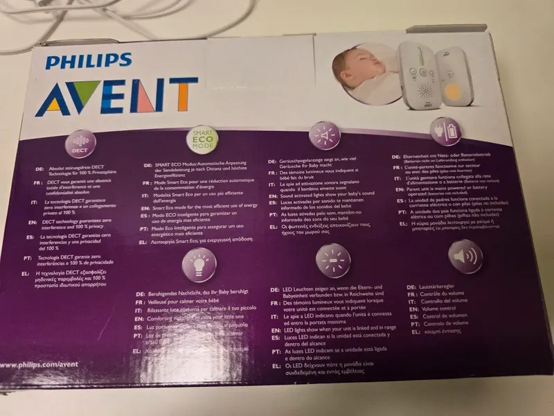 Philips Avent Babyphone SCD502