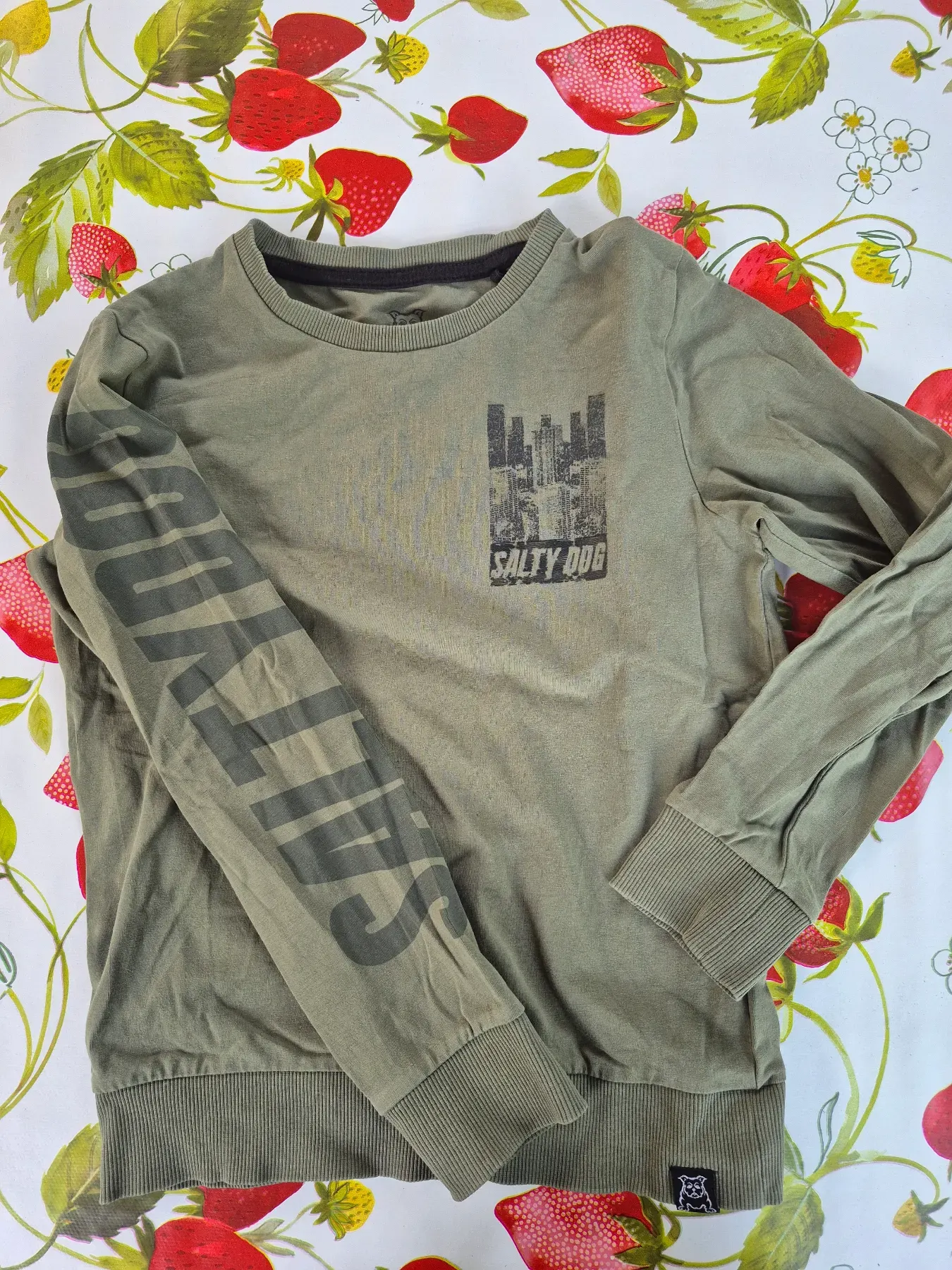 Langarmshirt Gr. 134/140 Salty Dog