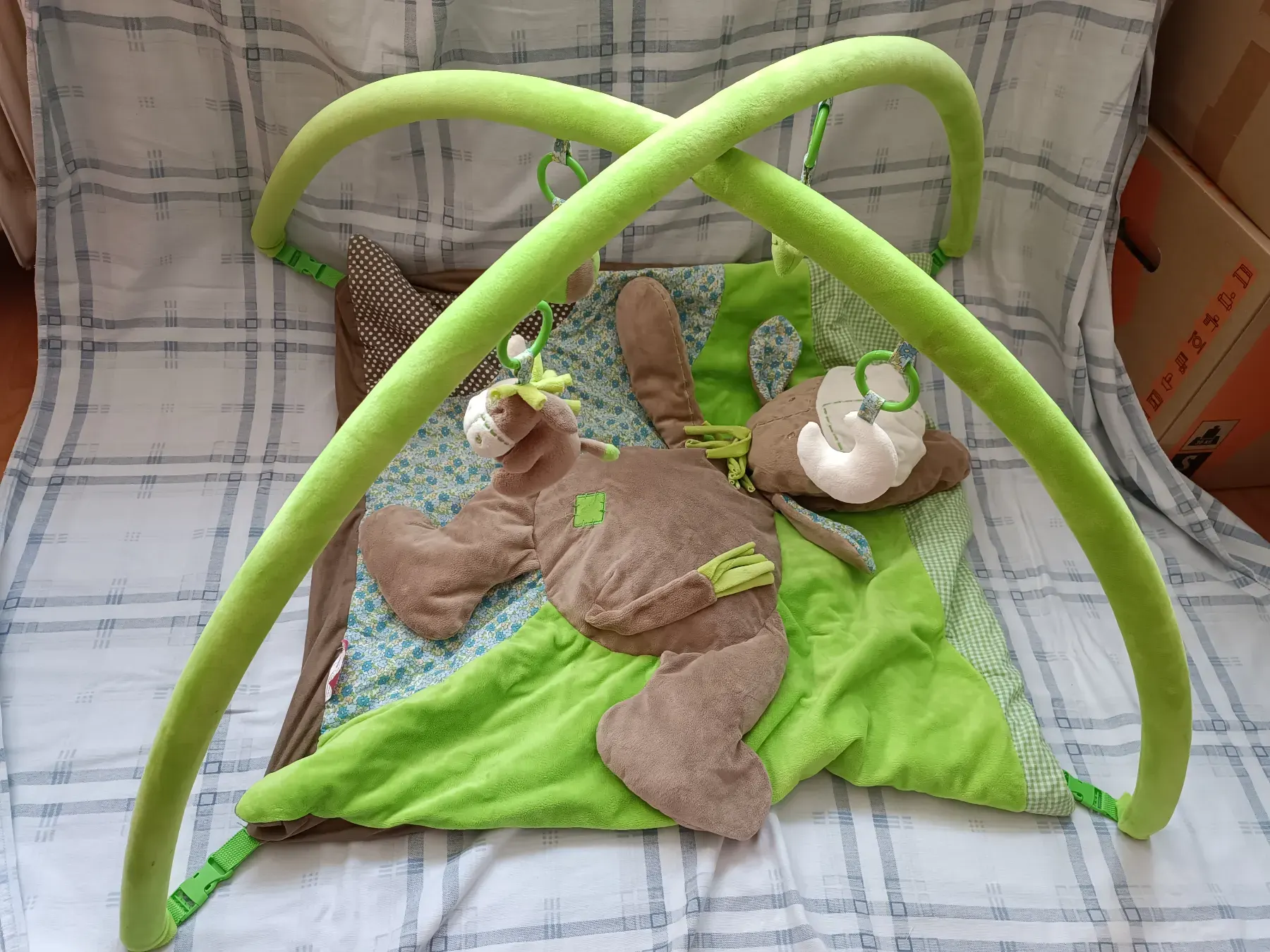 MY BABY Kuschelnest Spielbogen Esel
