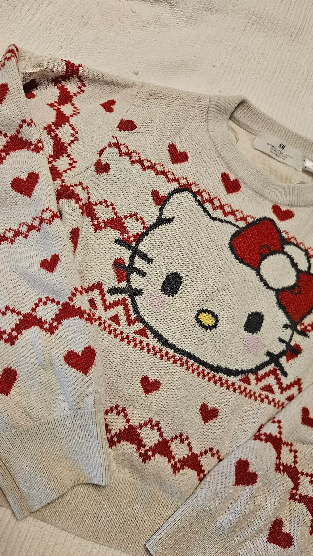 Hello Kitty Pullover,  h&m, 134-140